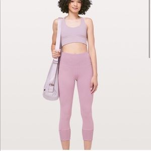 Lululemon Wunder Under Crop 23” Ribbed LUXTREME 6